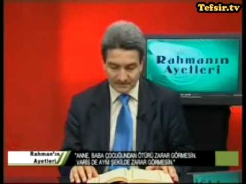 Bakara Suresi Kuran Tefsiri 232-235 Ayetler